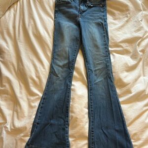 KanCan Blue Flare Wide Leg Jeans